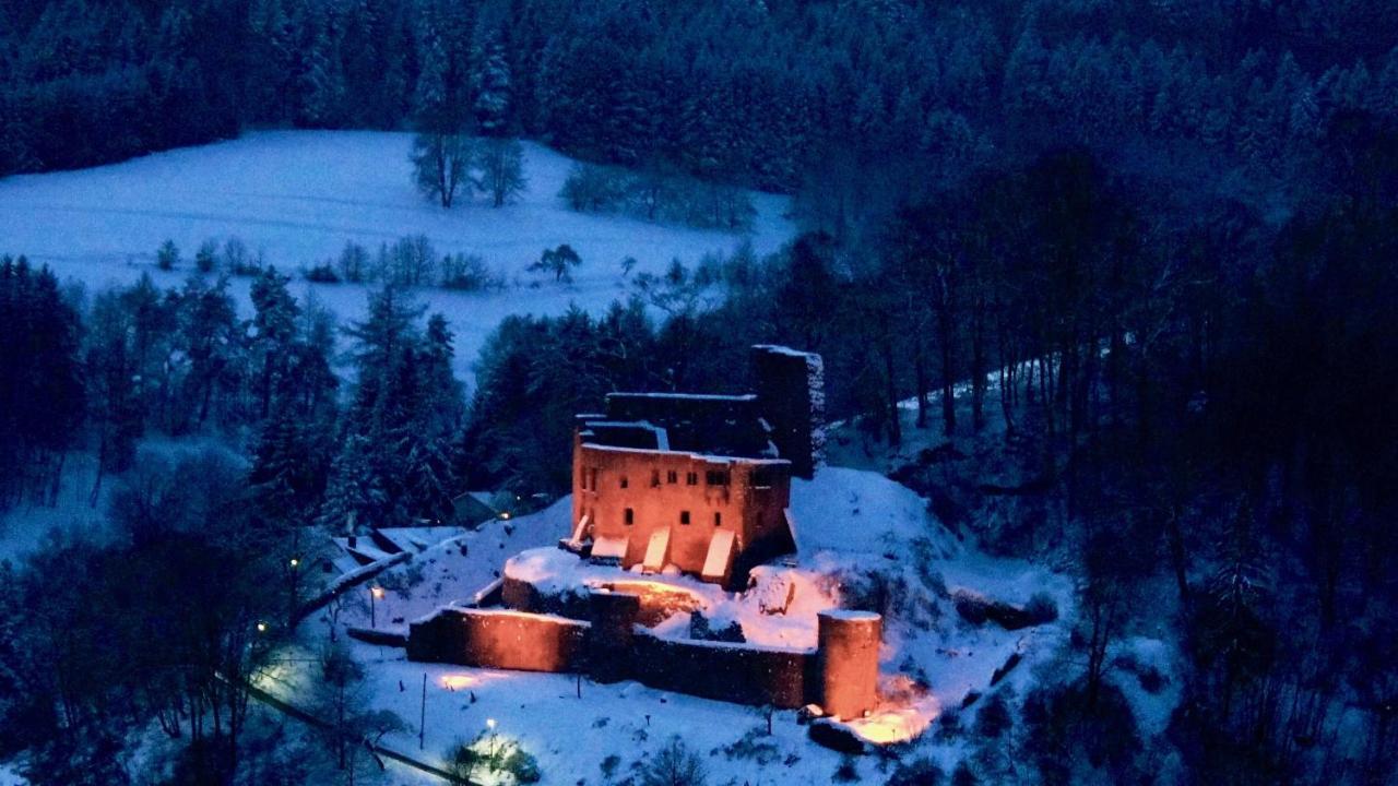 Gammelsbach Burg Freienstein Blick 4 Sterne Mit Sauna מראה חיצוני תמונה